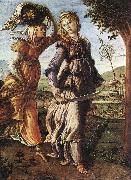 BOTTICELLI, Sandro The Return of Judith to Bethulia  hgg oil painting reproduction